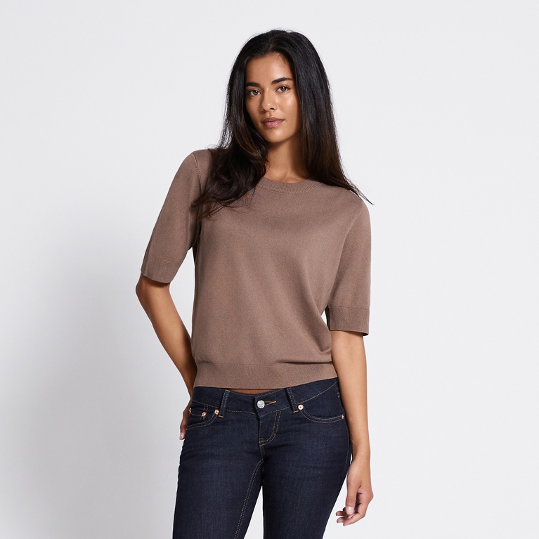 Fine-knit tee "Ada"